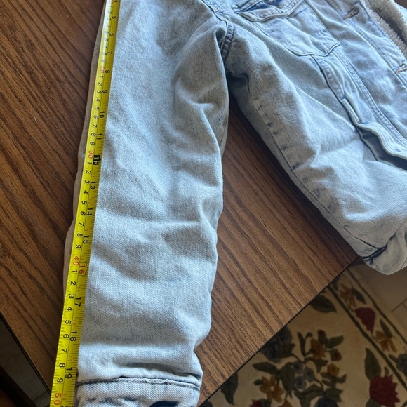 Banana Republic Light Blue Sherpa-Lined Jacket - Picture 5 of 8